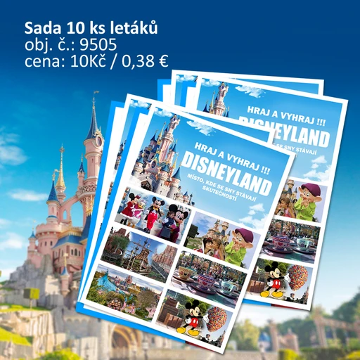 Leták HRAJ a VYHRAJ  (sada 10 ks)