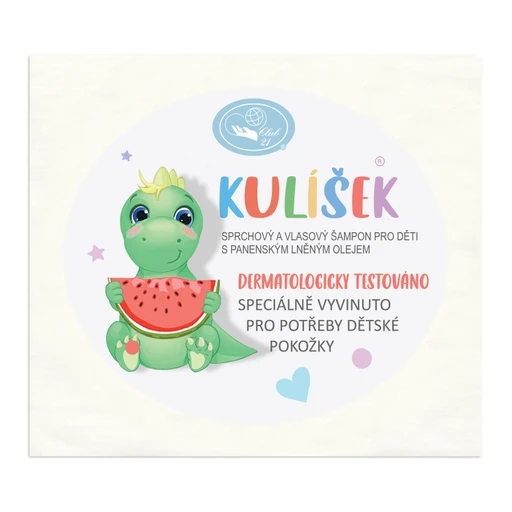 Velká etiketa/samolepka Kulíšek